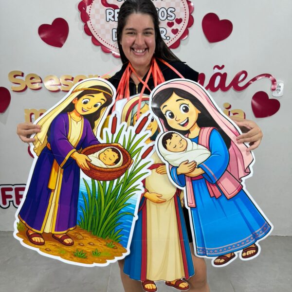 💖 Kit de Aventais Apresentação — Mãe Mulher Virtuosa