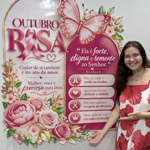 🎀🌸 Painel Outubro Rosa — Sua Vida Importa